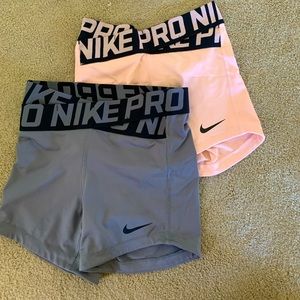 Nike pro intertwist shorts bundle